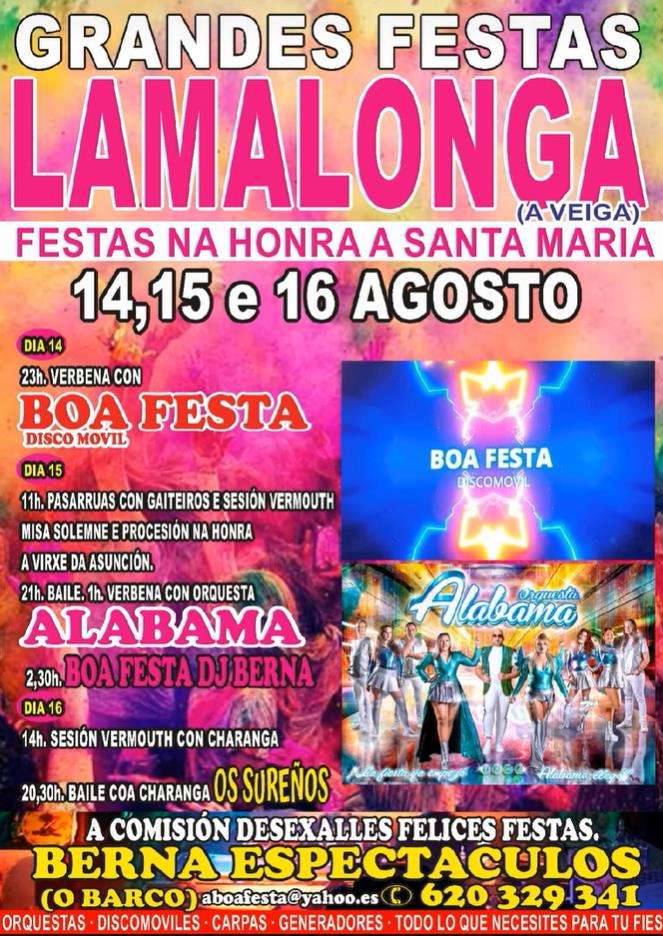 Santa María de Lamalonga en A Veiga