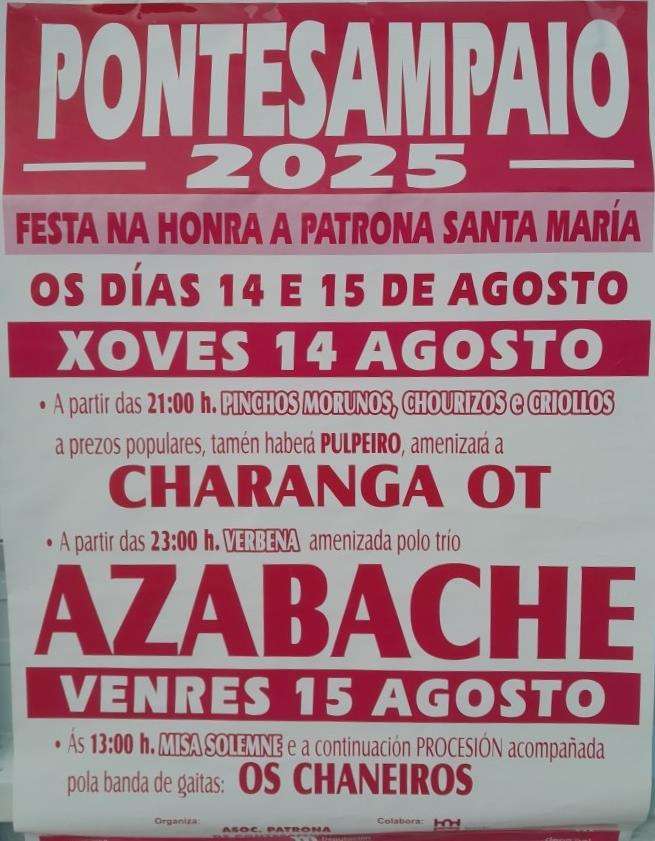Santa María de Pontesampaio en Pontevedra