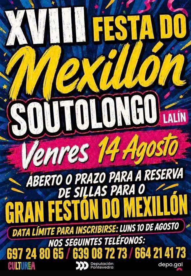 Santa María de Soutolongo - XVIII Festa do Mexilón en Lalín