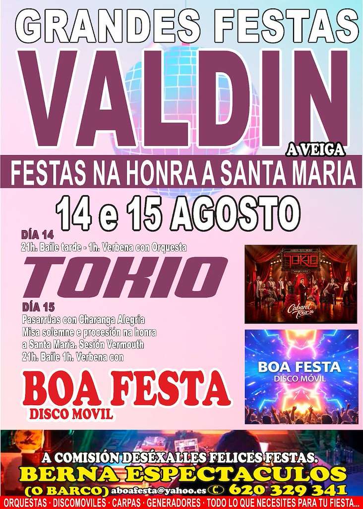 Santa María de Valdin (2026) en A Veiga
