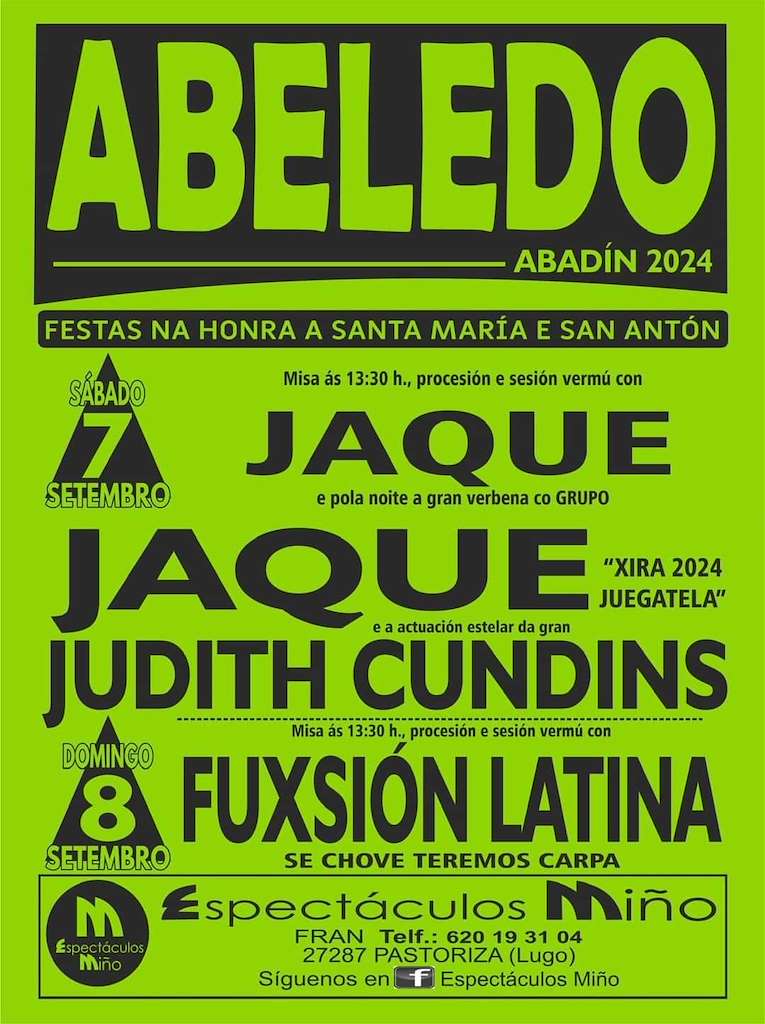 Santa María e San Antonio de Abeledo en Abadín