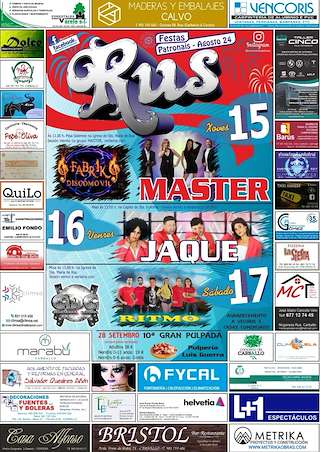 Fechas, información, programa, cartel, imágenes, mapa y ubicación de Santa María e Santa Eufemia de Rus   en  Carballo