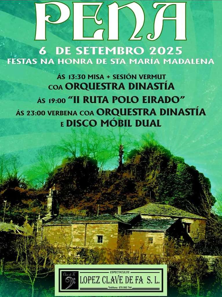 Santa María Magdalena de Pena (2025) en Castroverde