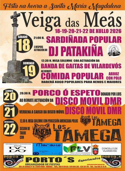 Santa María Magdalena de Veiga das Meás (2026) en Vilardevós