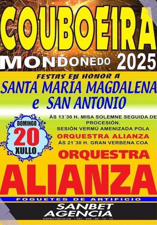 Santa María Magdalena y San Antonio de Couboeira (2025) en Mondoñedo