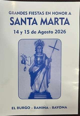 Fechas, información, programa, cartel, imágenes, mapa y ubicación de Santa Marta de Baiña  (2026) en Baiona