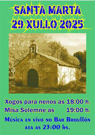 Fechas, información, programa, cartel, imágenes, mapa y ubicación de Santa Marta de Liméns  en  Cangas de Morrazo