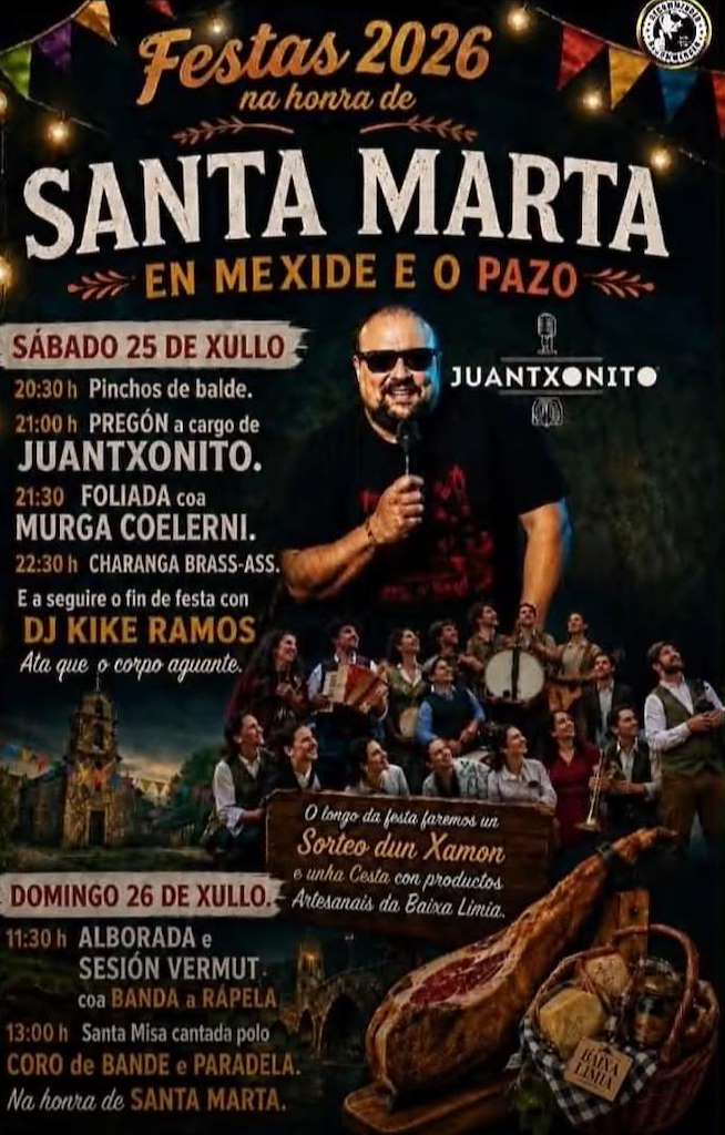 Santa Marta de Meixide (2026) en Bande