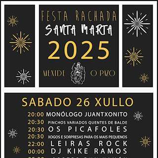 Fechas, información, programa, cartel, imágenes, mapa y ubicación de Santa Marta de O Pazo  en  Palas de Rei