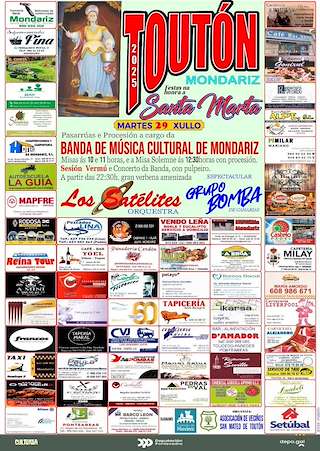 Fechas, información, programa, cartel, imágenes, mapa y ubicación de Santa Marta de Toutón  en  Mondariz