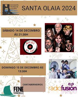 Fechas, información, programa, cartel, imágenes, mapa y ubicación de Santa Olaia de Limodre  en  Fene