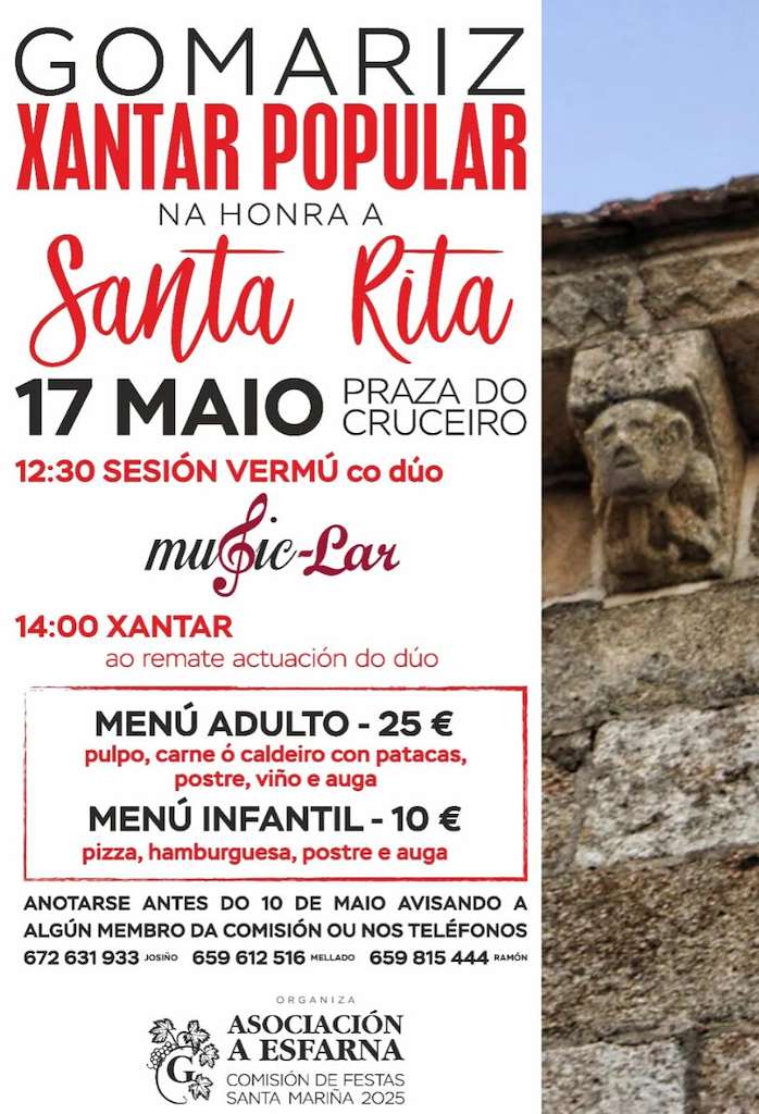 Santa Rita de Gomariz (2025) en Leiro