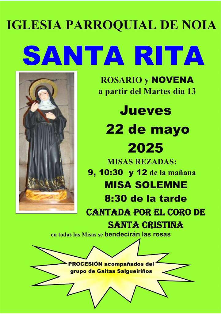 Santa Rita (2025) en Noia