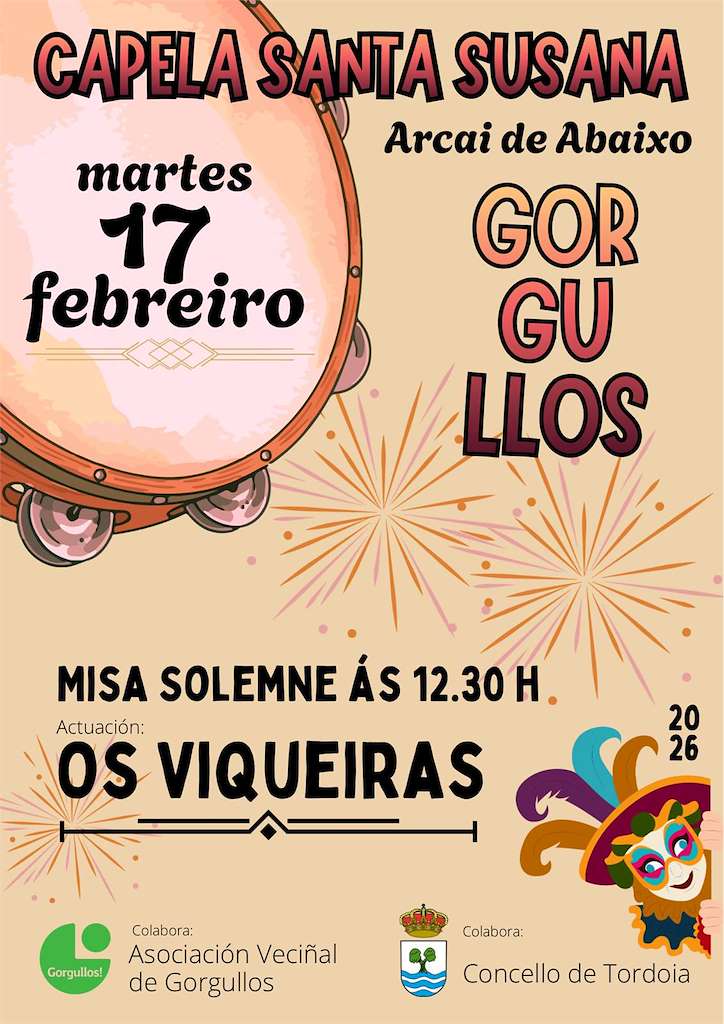 Santa Susana de Gorgullos (2026) en Tordoia