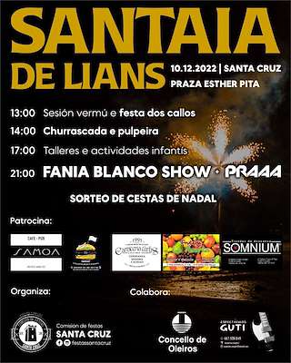 Santaia de Liáns (2025) en Oleiros