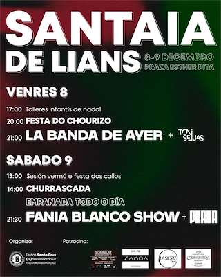 Santaia de Liáns (2025) en Oleiros