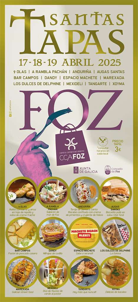 Santas Tapas (2025) en Foz