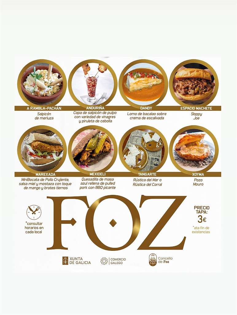 Santas Tapas en Foz