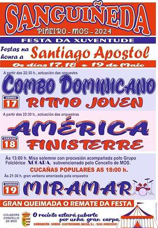 Santiago Apóstol - Festa da Xuventude de Piñeiro en Mos