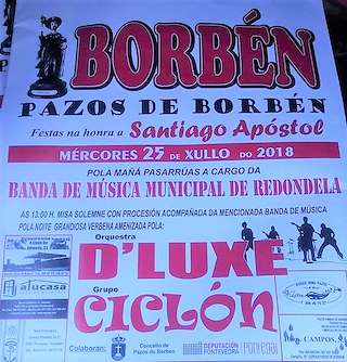 Santiago Apóstol en Pazos de Borbén