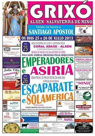 Santiago Apóstol de Grixó en Salvaterra do Miño