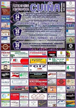 Santiago Apóstol de Cuíña  en Ortigueira