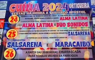 Santiago Apóstol de Cuíña  en Ortigueira