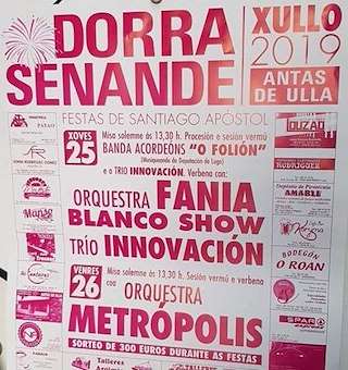 Santiago Apóstol de Dorra y Senande en Antas de Ulla