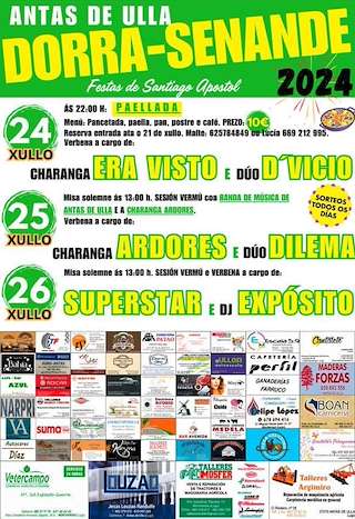 Santiago Apóstol de Dorra y Senande en Antas de Ulla