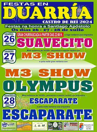 Santiago Apóstol de Duarría en Castro de Rei