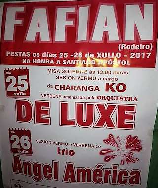 Santiago Apóstol de Fafián (2026) en Rodeiro