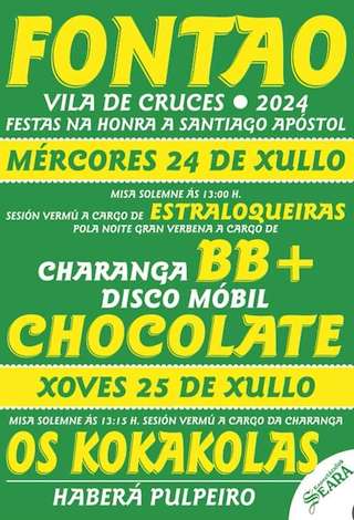 Santiago Apóstol de Fontao (2026) en Vila de Cruces