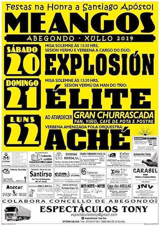 Santiago Apóstol de Meangos en Abegondo