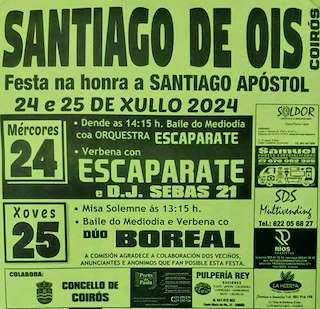 Santiago Apóstol de Ois en Coirós