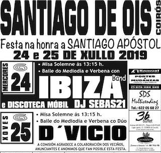 Santiago Apóstol de Ois en Coirós