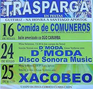 Santiago Apóstol de Trasparga en Guitiriz