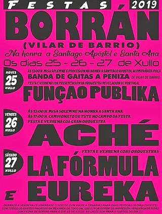 Santiago Apóstol y Santa Ana de Borrán en Vilar de Barrio