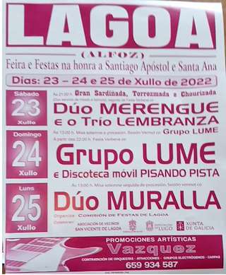 Santiago Apóstol y Santa Ana de Lagoa  en Alfoz