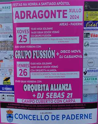 Santiago Apóstolo de Adragonte en Paderne