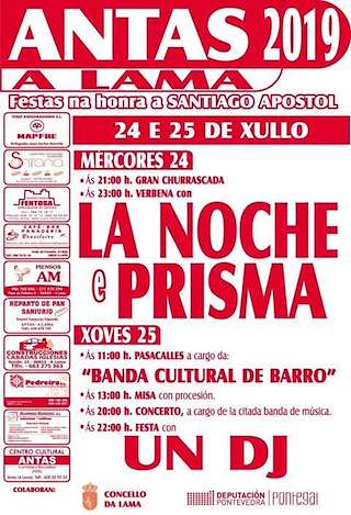 Santiago Apóstolo de Antas en A Lama