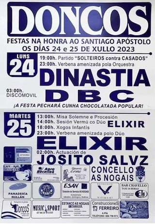 Santiago Apóstolo de Doncos en As Nogais