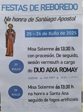 Santiago Apóstolo de Reboredo (2026) en Oza Cesuras