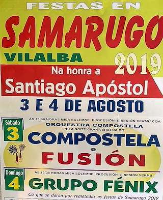 Santiago Apóstolo de Samarugo  en Vilalba