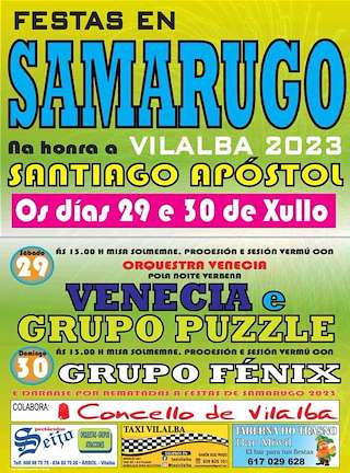 Santiago Apóstolo de Samarugo  en Vilalba