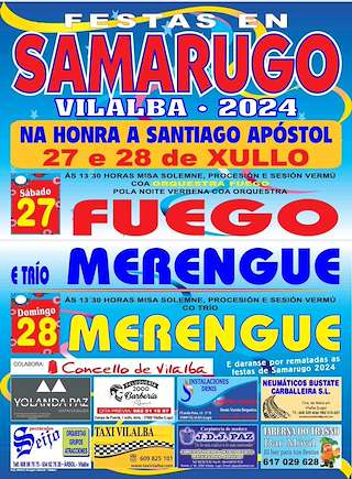 Santiago Apóstolo de Samarugo  en Vilalba