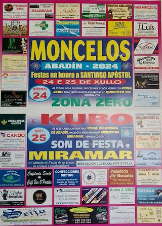 Santiago Apóstolo e Santa Ana de Moncelos en Abadín