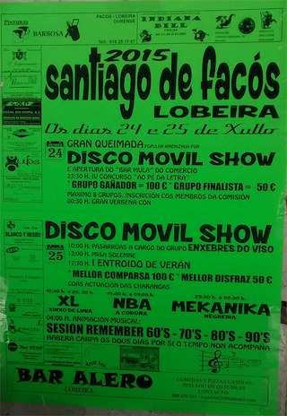 Santiago de Facós (2026) en Lobeira