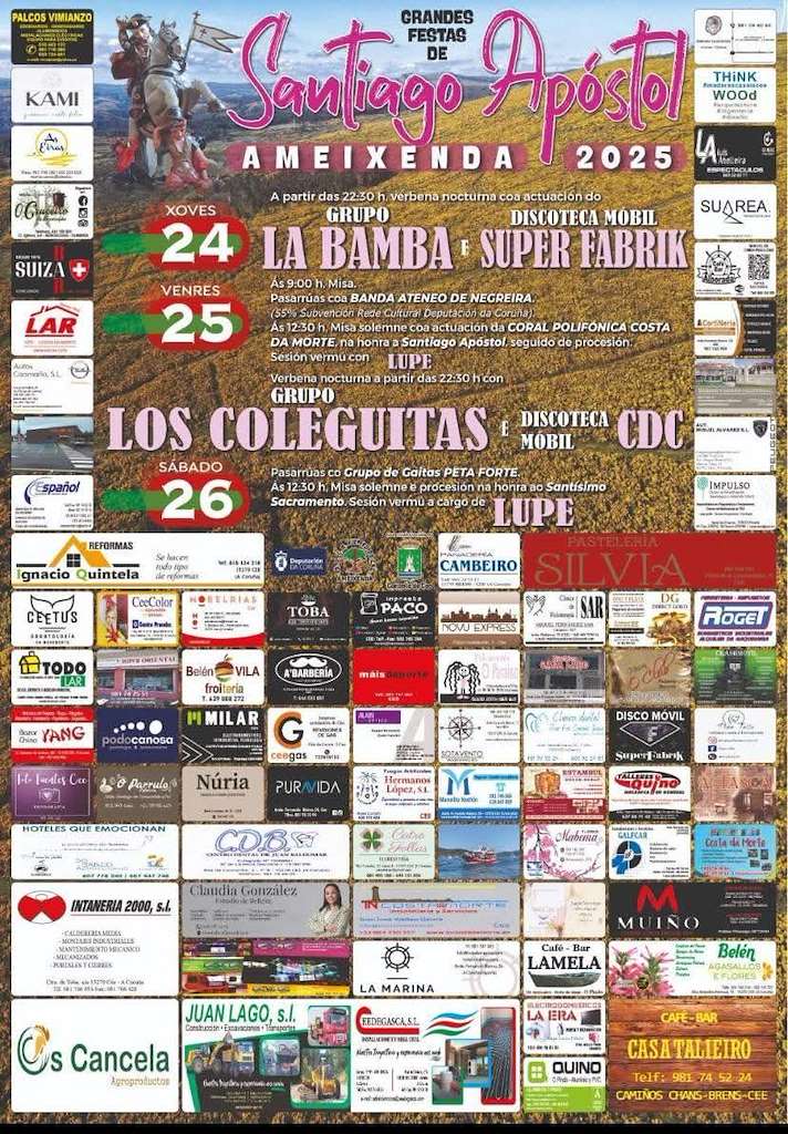 Santiago Apóstol de Ameixenda en Cee