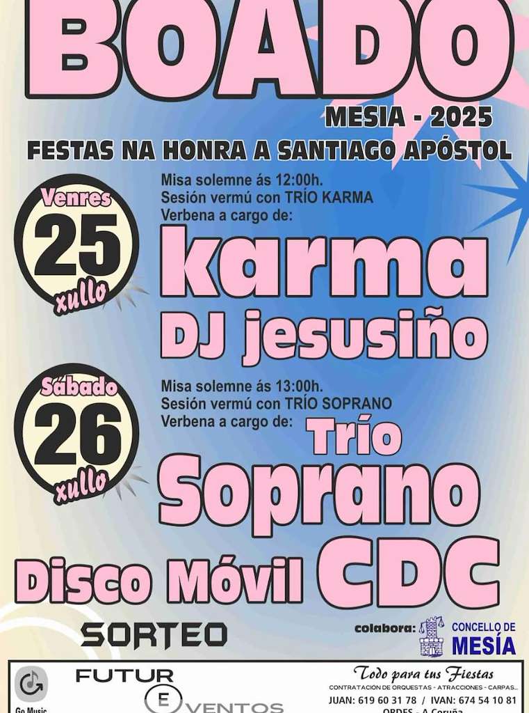 Santiago Apóstol de Boado en Mesía