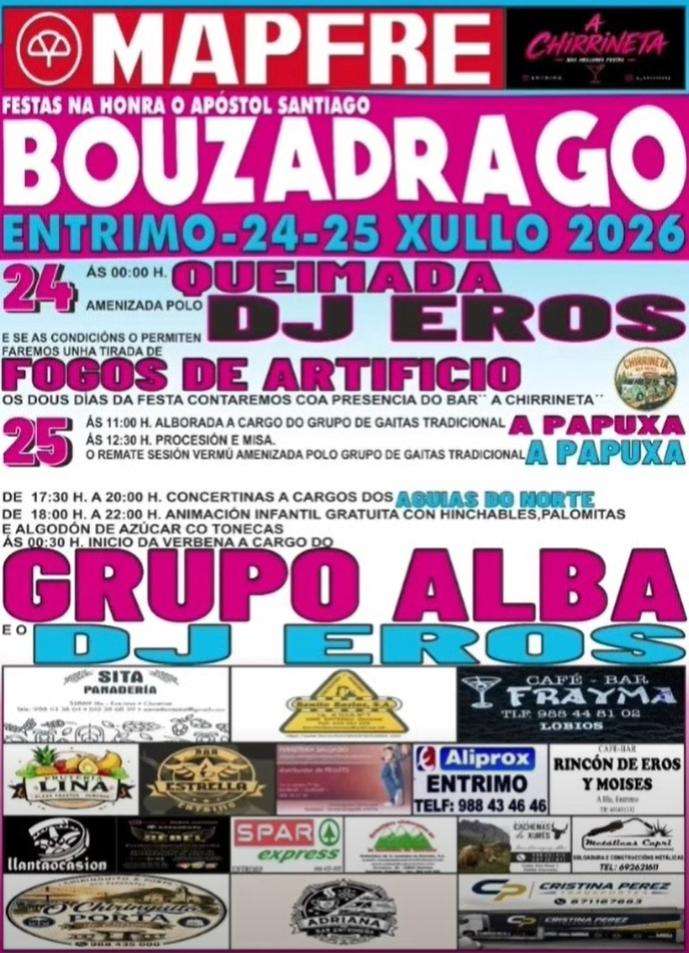 Santiago Apóstol de Bouzadrago (2026) en Entrimo